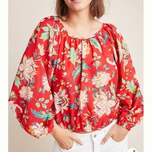 ❌SOLD❌ Maeve by Anthropologie Lake House Blouse